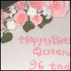 96th Birthday Cake