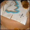Treasure Map Cake